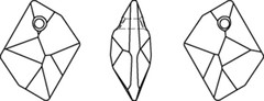 Swarovski Crystal Pendants - 6680 - Cosmic Line Drawing