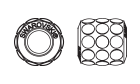 Swarovski BeCharmed & Pavé Beads - 80 701 - BeCharmed Pave with Metallics Bead - Line Drawing