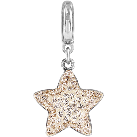 Swarovski BeCharmed & Pavé Beads - 86 512 - BeCharmed Pave Star Charm