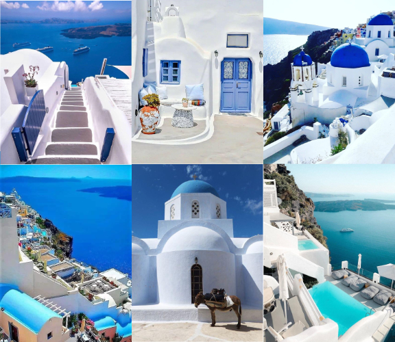 Santorini Summer Inspiration Image