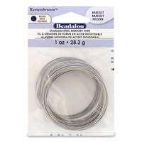 Remembrance Memory Wire - Bracelet - 75 coil pack (1 oz / 28.35g) - Bright - JMBT-1Z