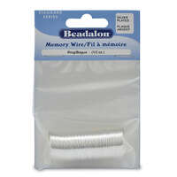 Memory Wire - Ring - 99 coil pack (0.5oz / 14g) - Silver Plated - 347B-010
