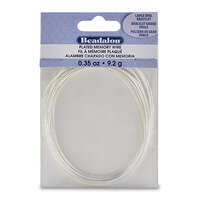 Memory Wire - Large Oval Bracelet - 20 coil pack (0.35oz / 1g) - Silver Plated - 347B-450