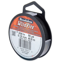 Wildfire - 0.006" / 0.15mm Black - 50 YD / 45m - 161T-008