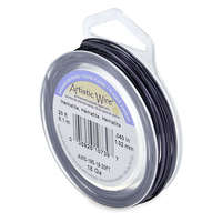 Silver Plated - Hematite - 18 Gauge (1.0 mm) - 20 FT (6.1 m) - AWS-18S-19-20FT
