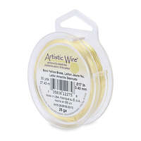 Bare Yellow Brass - 26 Gauge (.41 mm) - 30 yd (27.4 m) - AWS-26-BYB-30YD