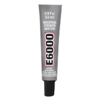 E6000 Industrial Strength Adhesive - 0.18 fl oz / 5.3mL Tube - Clear