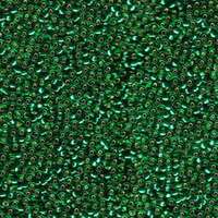 Miyuki 11/0 Rocaille Bead - 11-917 - Silver Lined Emerald