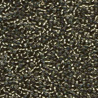 Miyuki 11/0 Rocaille Bead - 11-921L - Silver Lined Grey