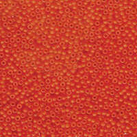 Miyuki 11/0 Rocaille Bead - 11-9138F - Matte Transparent Orange