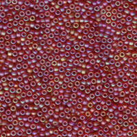 Miyuki 11/0 Rocaille Bead - 11-9141FR - Matte Transparent Ruby AB