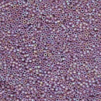 Miyuki 11/0 Rocaille Bead - 11-9142FR - Matte Transparent Smoky Amethyst AB