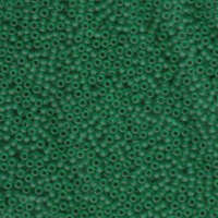 Miyuki 11/0 Rocaille Bead - 11-9147F - Matte Transparent Dark Green