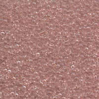 Miyuki 11/0 Rocaille Bead - 11-9155 - Transparent Light Tea Rose