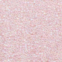 Miyuki 11/0 Rocaille Bead - 11-9155FR - Matte Transparent Light Tea Rose AB