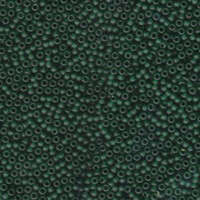 Miyuki 11/0 Rocaille Bead - 11-9156F - Matte Transparent Emerald