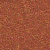 Miyuki 11/0 Rocaille Bead - 11-9254L - Transparent Light Red AB
