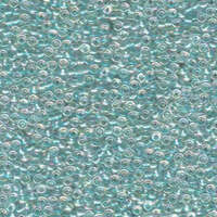 Miyuki 11/0 Rocaille Bead - 11-9263 - Light Seafoam Lined Crystal AB