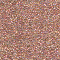Miyuki 11/0 Rocaille Bead - 11-9275 - Salmon Lined Crystal AB