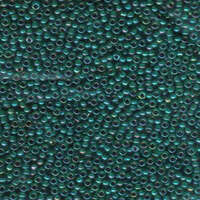 Miyuki 11/0 Rocaille Bead - 11-9338 - Emerald Lined Crystal