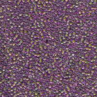 Miyuki 11/0 Rocaille Bead - 11-9340 - Hot Pink Lined Aqua AB