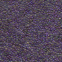Miyuki 11/0 Rocaille Bead - 11-9349 - Navy Lined Topaz AB