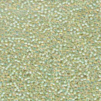 Miyuki 11/0 Rocaille Bead - 11-9359 - Aqua Lined Light Topaz AB