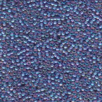 Miyuki 11/0 Rocaille Bead - 11-9360 - Aqua Lined Amethyst AB