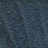 Miyuki 11/0 Rocaille Bead - 11-9390 - Transparent Steel Blue Luster