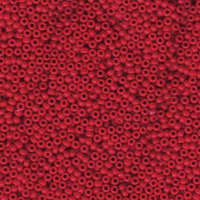 Miyuki 11/0 Rocaille Bead - 11-9408 - Opaque Maroon Red