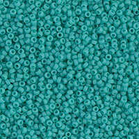 Miyuki 11/0 Rocaille Bead - 11-9412F - Matte Opaque Turquoise Green