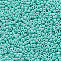 Miyuki 11/0 Rocaille Bead - 11-9413F - Matte Opaque Turquoise Blue