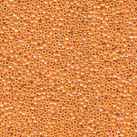 Miyuki 11/0 Rocaille Bead - 11-9423 - Opaque Light Orange Luster