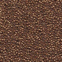 Miyuki 11/0 Rocaille Bead - 11-9457L - Metallic Light Bronze