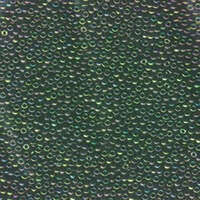 Miyuki 11/0 Rocaille Bead - 11-9468 - Metallic Green Iris