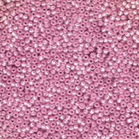 Miyuki 11/0 Rocaille Bead - 11-9645 - Dyed Silver Lined Dark Rose AB