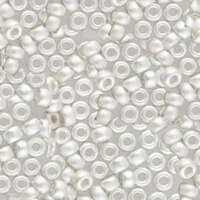 Miyuki 11/0 Rocaille Bead - 11-9961F - Frosted Sterling Silver Plated