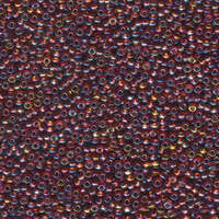Miyuki 11/0 Rocaille Bead - 11-91005 - Silver Lined Dark Topaz AB