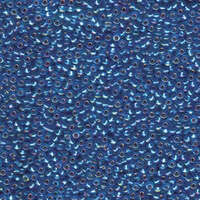 Miyuki 11/0 Rocaille Bead - 11-91019 - Silver Lined Sapphire AB