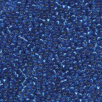 Miyuki 11/0 Rocaille Bead - 11-91444 - Silver Lined Dark Aqua