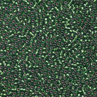 Miyuki 11/0 Rocaille Bead - 11-91661 - Silver Lined Leaf Green