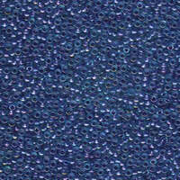 Miyuki 11/0 Rocaille Bead - 11-91827 - Sparkle Purple Lined Aqua Luster