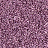 Miyuki 11/0 Rocaille Bead - 11-91867 - Opaque Dark Orchid Luster