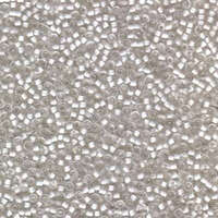 Miyuki 11/0 Rocaille Bead - 11-91920 - Semi Matte White Lined Crystal