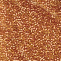 Miyuki 11/0 Rocaille Bead - 11-91922 - Semi Matte Peach Lined Light Topaz