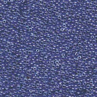 Miyuki 11/0 Rocaille Bead - 11-91928 - Blue Lined Crystal Luster
