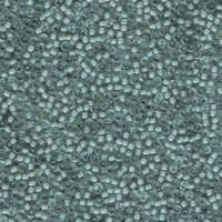 Miyuki 11/0 Rocaille Bead - 11-91933 - Emerald Lined Light Grey