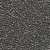 Miyuki 11/0 Rocaille Bead - 11-92010 - Matte Dark Grey