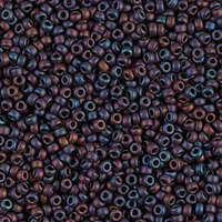 Miyuki 11/0 Rocaille Bead - 11-92016 - Matte Metallic Brown Iris