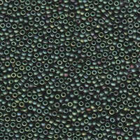 Miyuki 11/0 Rocaille Bead - 11-92031 - Matte Metallic Sage Green Luster